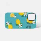 lemon pattern phone case iPhone hoesje (Achterkant horizontaal)
