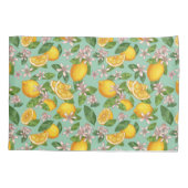 Lemon Pattern Pillow Hoesje Kussensloop (Achterkant-Links)