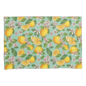 Lemon Pattern Pillow Hoesje Kussensloop (Voorkant-Rechts)