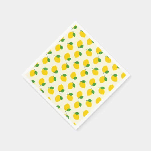 Lemon Pattern Servet (Hoek)
