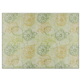 Lemon Pattern Snijplank (Voorkant)
