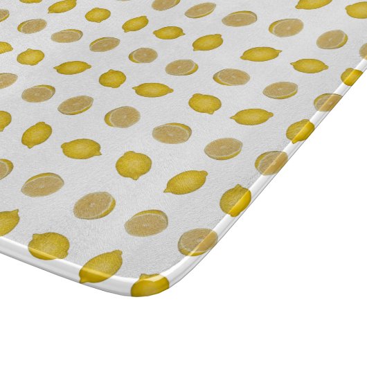 Lemon Pattern Snijplank (Hoek)