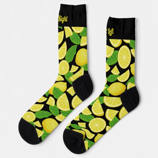 Lemon Pattern Socks Sokken (Links)