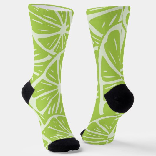 Lemon pattern sokken (Gebogen)