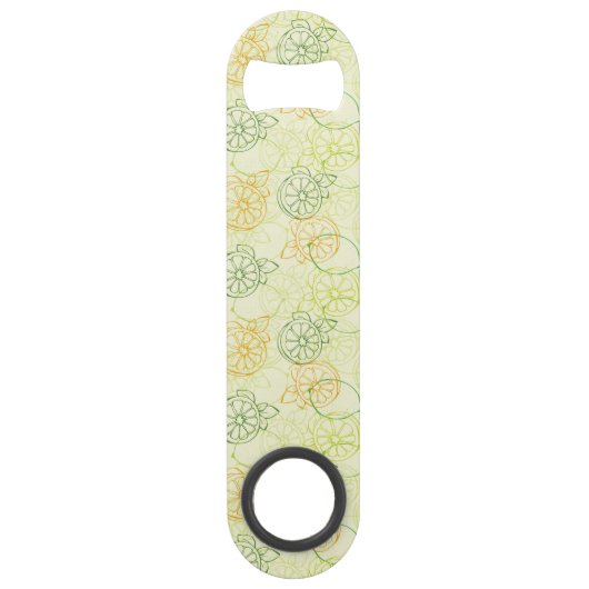 Lemon Pattern Speed Flessenopener (Achterkant)