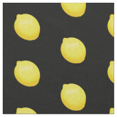 Lemon Pattern Stof (Close Up)