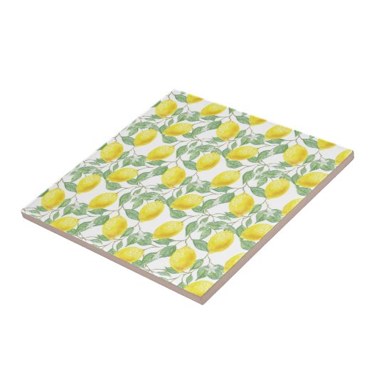 Lemon Pattern Tegeltje (Zijkant)