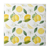 Lemon Pattern Tegeltje (Voorkant)