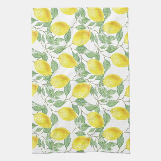 Lemon Pattern Theedoek (Verticaal)