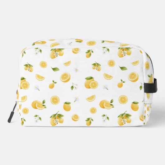 Lemon Pattern Toilettasje (Achterkant)