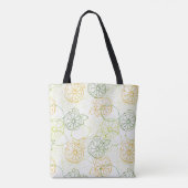 Lemon Pattern Tote Bag (Achterkant)