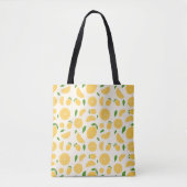 Lemon Pattern Tote Bag (Voorkant)