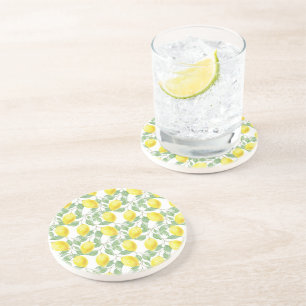Lemon Pattern   Zandsteen Onderzetter