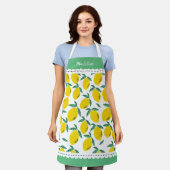 Lemon Patterned Monogram All-Over Print Schort (Gedragen)