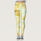 Lemon Peace Leggings (Voorkant)