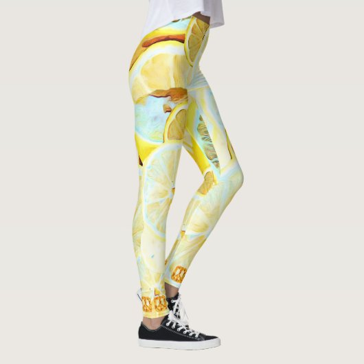Lemon Peace Leggings (Rechts)