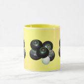 Lemon Peach Lawn Bowls, Coffee Mok (Midden)