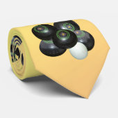 Lemon Peach Lawn Bowls, Stropdas (Opgerold)