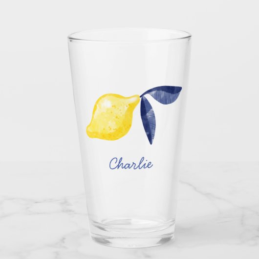 Lemon persoonlijk glas (Voorkant)