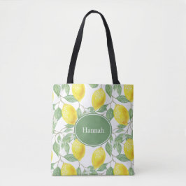 Lemon persoonlijke Canvas tas