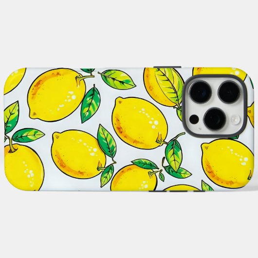 Lemon phonecase Case-Mate iPhone case (Achterkant (horizontaal))