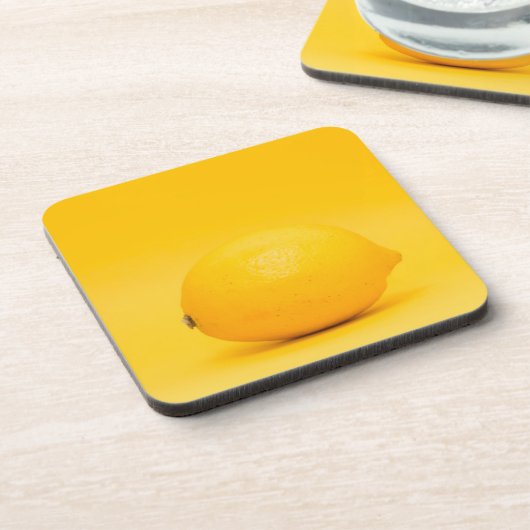 Lemon Photo Bier Onderzetter (Linkerzijde)