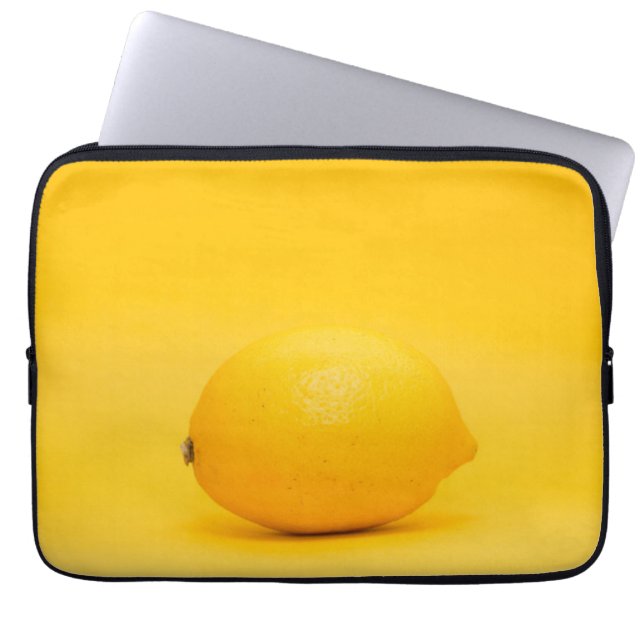 Lemon Photo Cute Design. Bestel nu Laptop Sleeve (Voorkant)