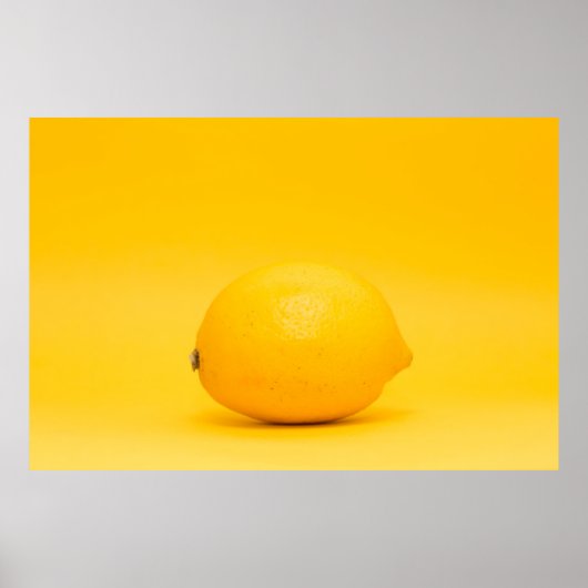 Lemon Photo Cute Design. Bestel nu! Poster (Voorkant)