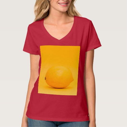 Lemon Photo T-shirt (Voorkant)