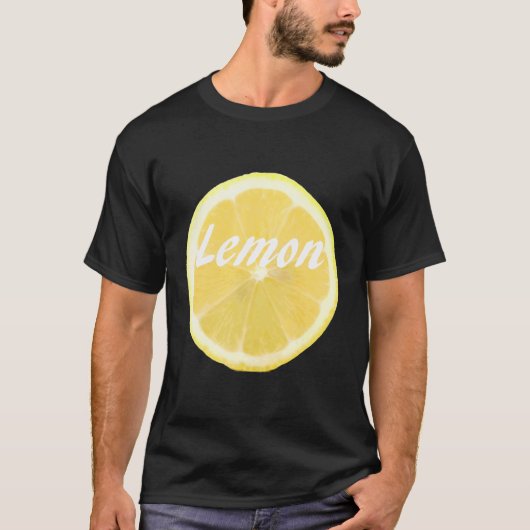 Lemon Photo T-shirt (Voorkant)