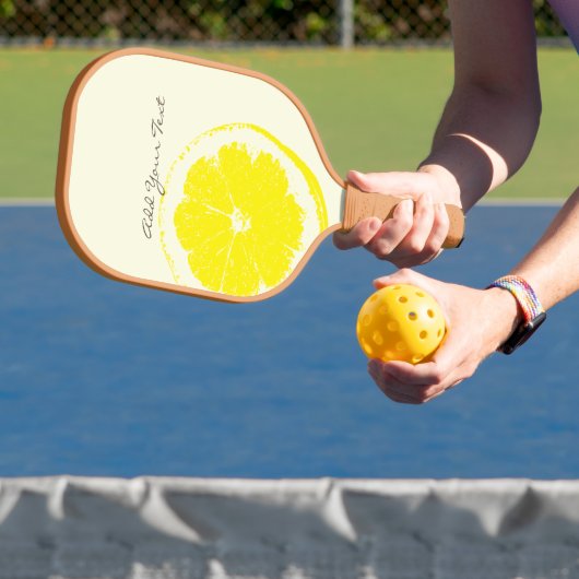 Lemon Pickleball Paddle (Insitu)