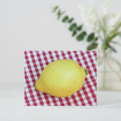 Lemon Picnic Briefkaart (Staand voorkant)