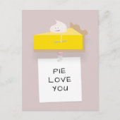 Lemon Pie Briefkaart (Voorkant)