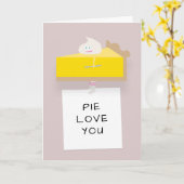 Lemon Pie Kaart (Gele Bloem)