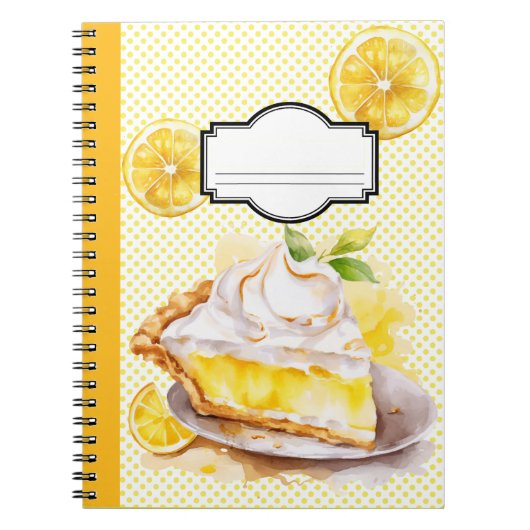 Lemon Pie Notitieboek (Voorkant)