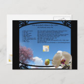 Lemon Pie Recipe Briefkaart (Voorkant / Achterkant)