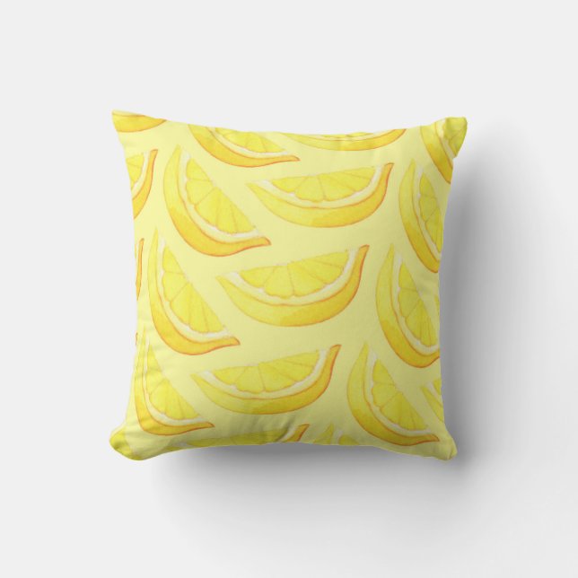 Lemon - Pillow Kussen (Voorkant)