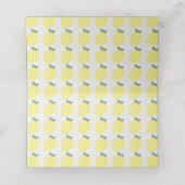 Lemon Place Cards 2 [gepersonaliseerd] Plaatskaartje (Binnenkant ongevouwen)