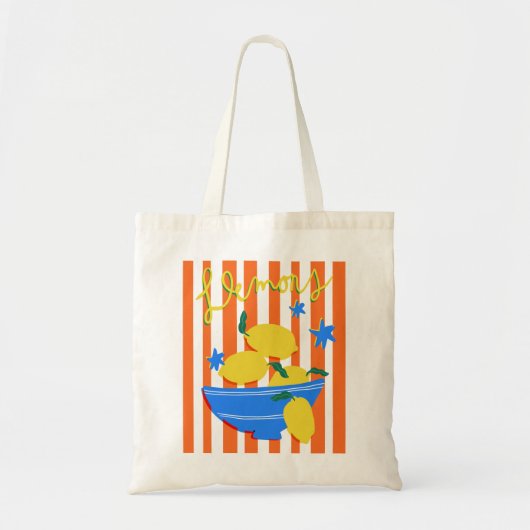 LEMON POP TOTE BAG (Voorkant)