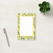 Lemon Portugal Azulejo Mediterranean Santorini Post-it® Notes (Kantoor)