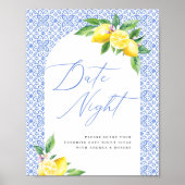 Lemon Positano Dat is nog meer Date Night Ideeën Poster (Voorkant)