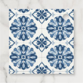 Lemon Positano Italiaans Baby shower Bedankjes Labels (Achterkant)