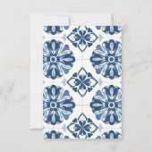 Lemon Positano Italiaans Baby shower Dank u kaart (Achterkant)