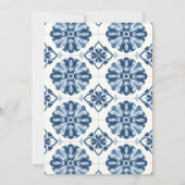 Lemon Positano Italiaans Baby shower Kaart (Achterkant)