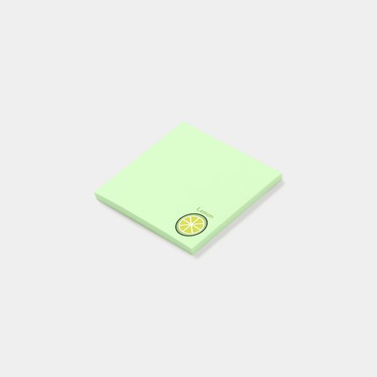 Lemon Post-it® Notes (Schuin)