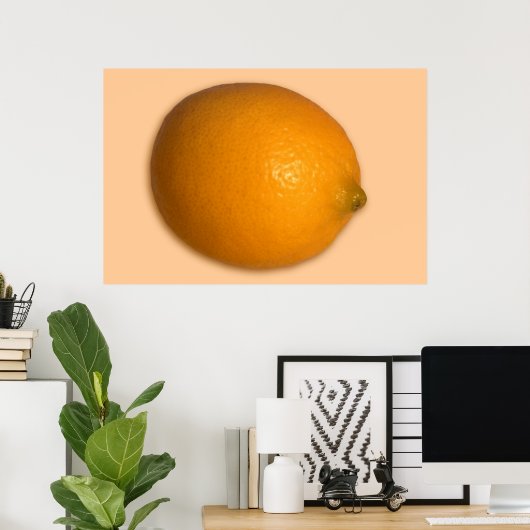 Lemon Poster (Thuiskantoor)