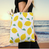 Lemon Print Bag, Brighten Your Style with a Trend Tote Bag
