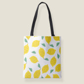 Lemon Print Bag, Brighten Your Style with a Trend Tote Bag