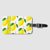 Lemon Print Bagagelabel (Voorkant (horizontaal))