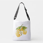 Lemon Print Crossbody Tas (Voorkant)